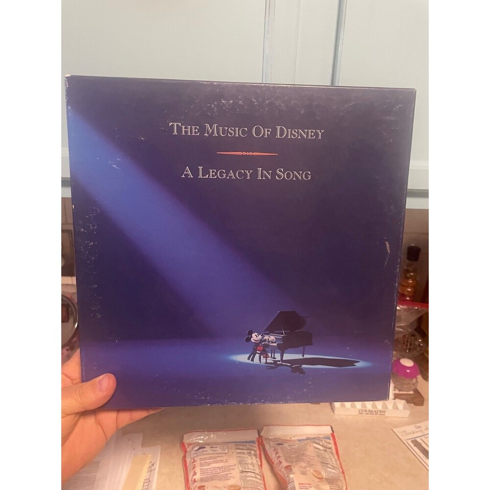 1992 The Music of Disney: A Legacy in Song 3 Disc CD Box Set w/ Booklet